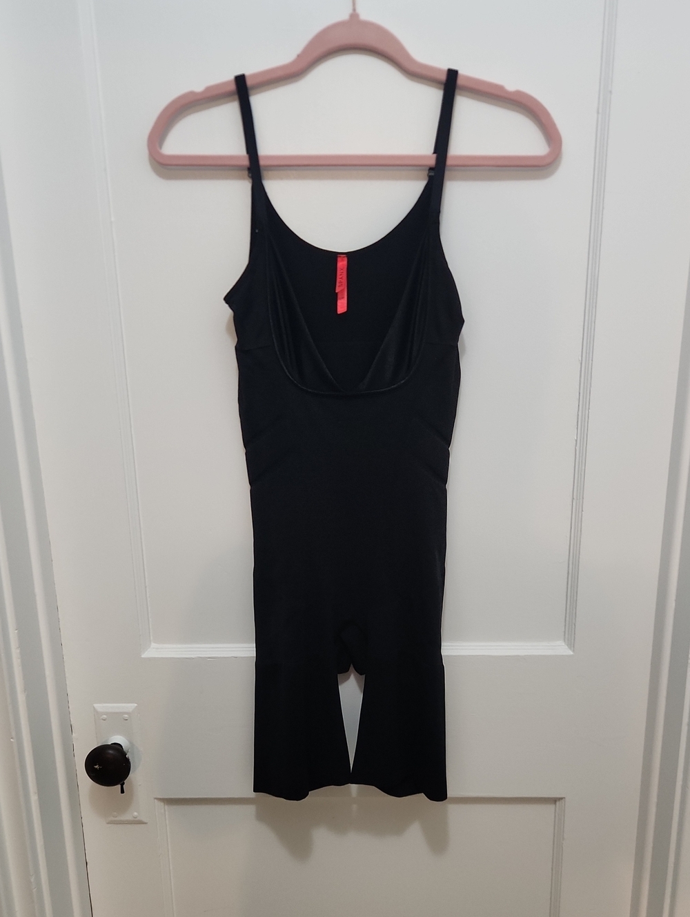 Spanx Black Shaper Bodysuit Size Large